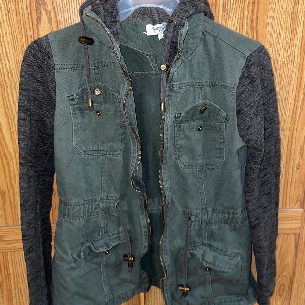 Green and Gray Jacket